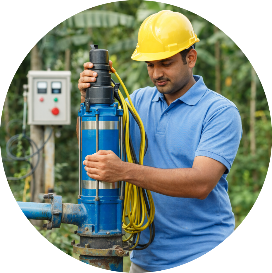 Borewell Motor Technician